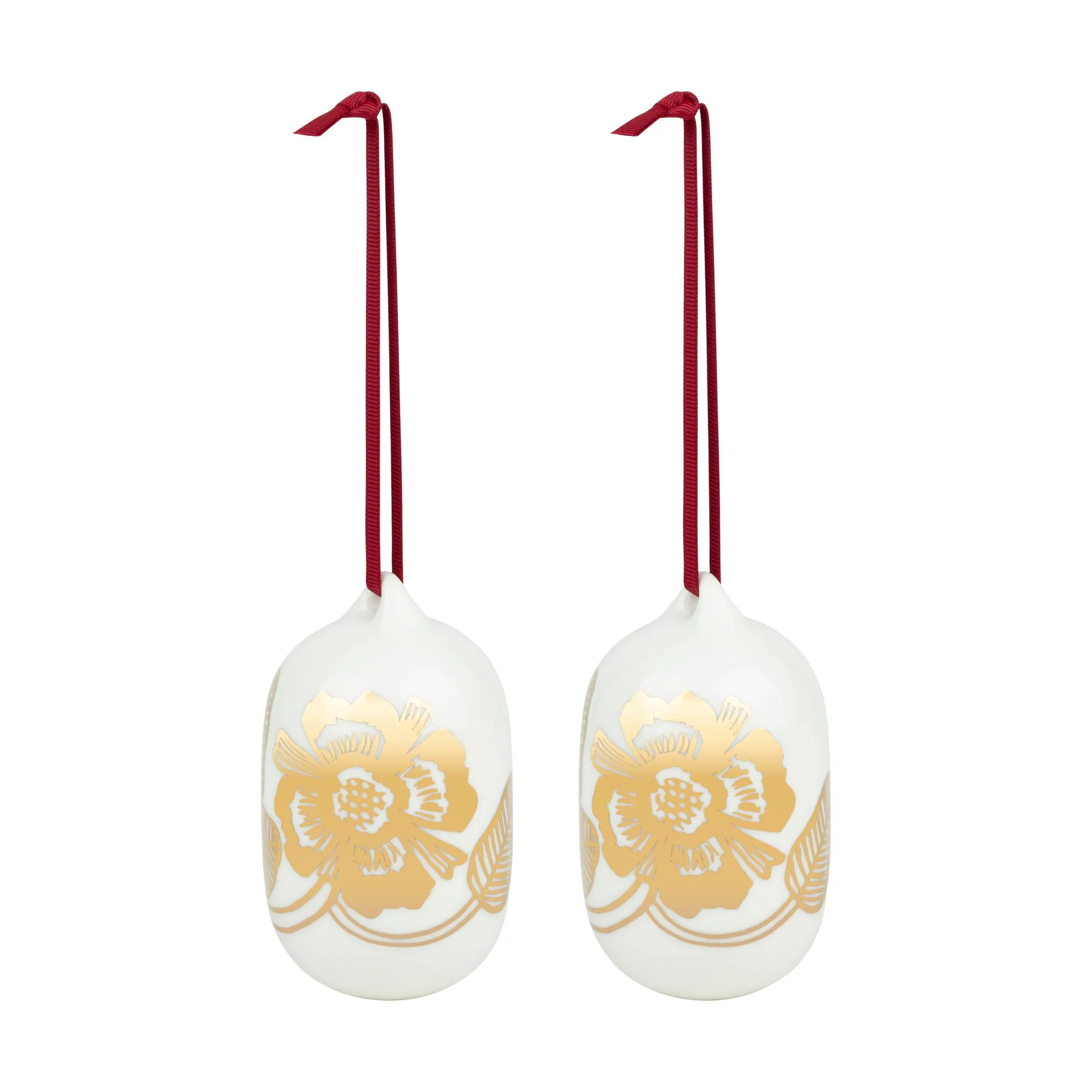 Marimekko Boules de Noël Tiara White-gold