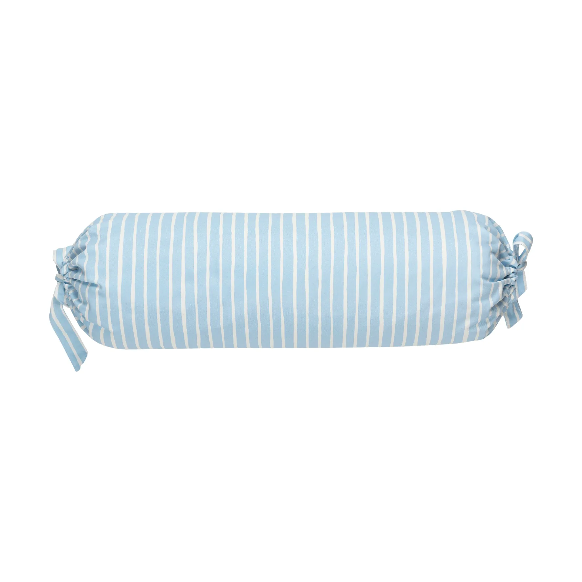 Marimekko Coussin tubulaire Piccolo Ø19x54 cm Light blue-white