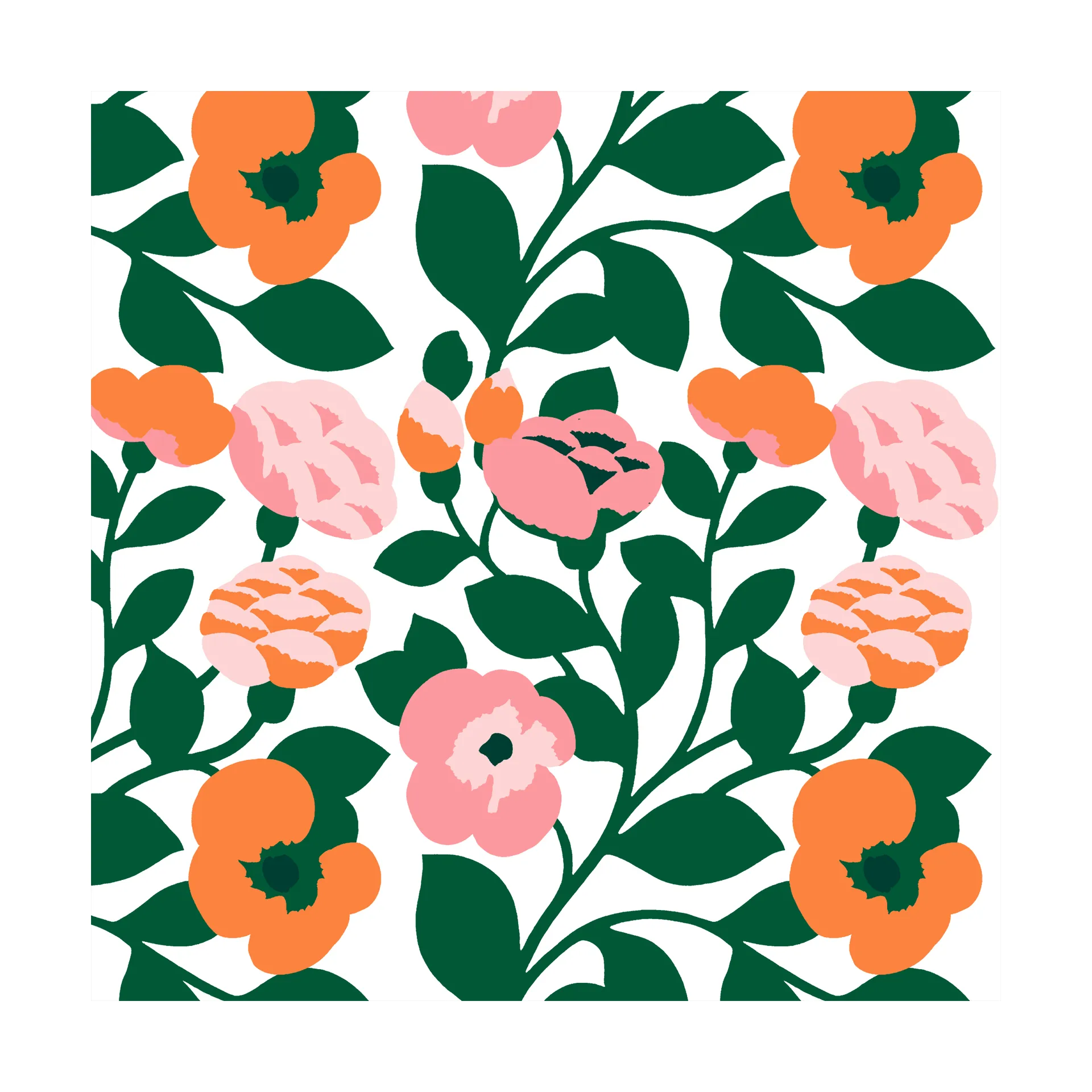 Marimekko Green green serviet 33x33 cm 20-pak Dark Green