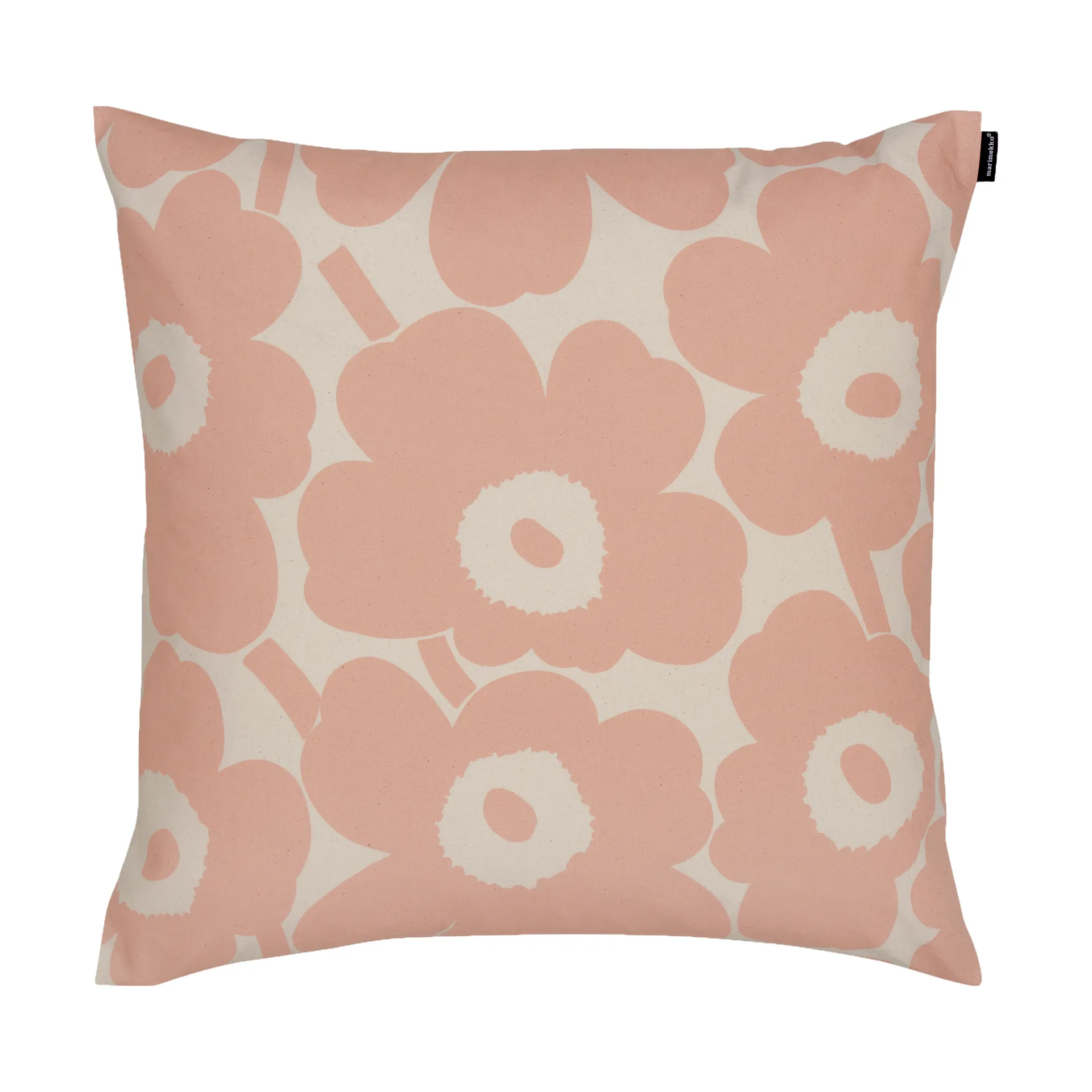 Marimekko Housse de coussin Pieni Unikko cm Cotton-peach