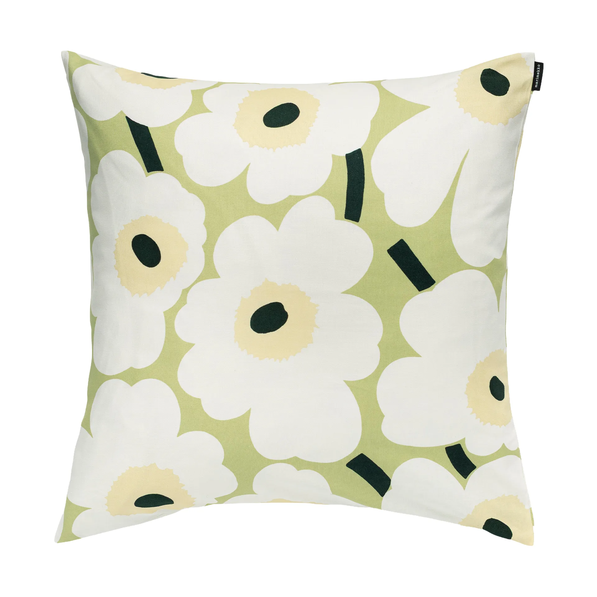 Marimekko Housse de coussin Pieni Unikko cm Pear, off white, melon
