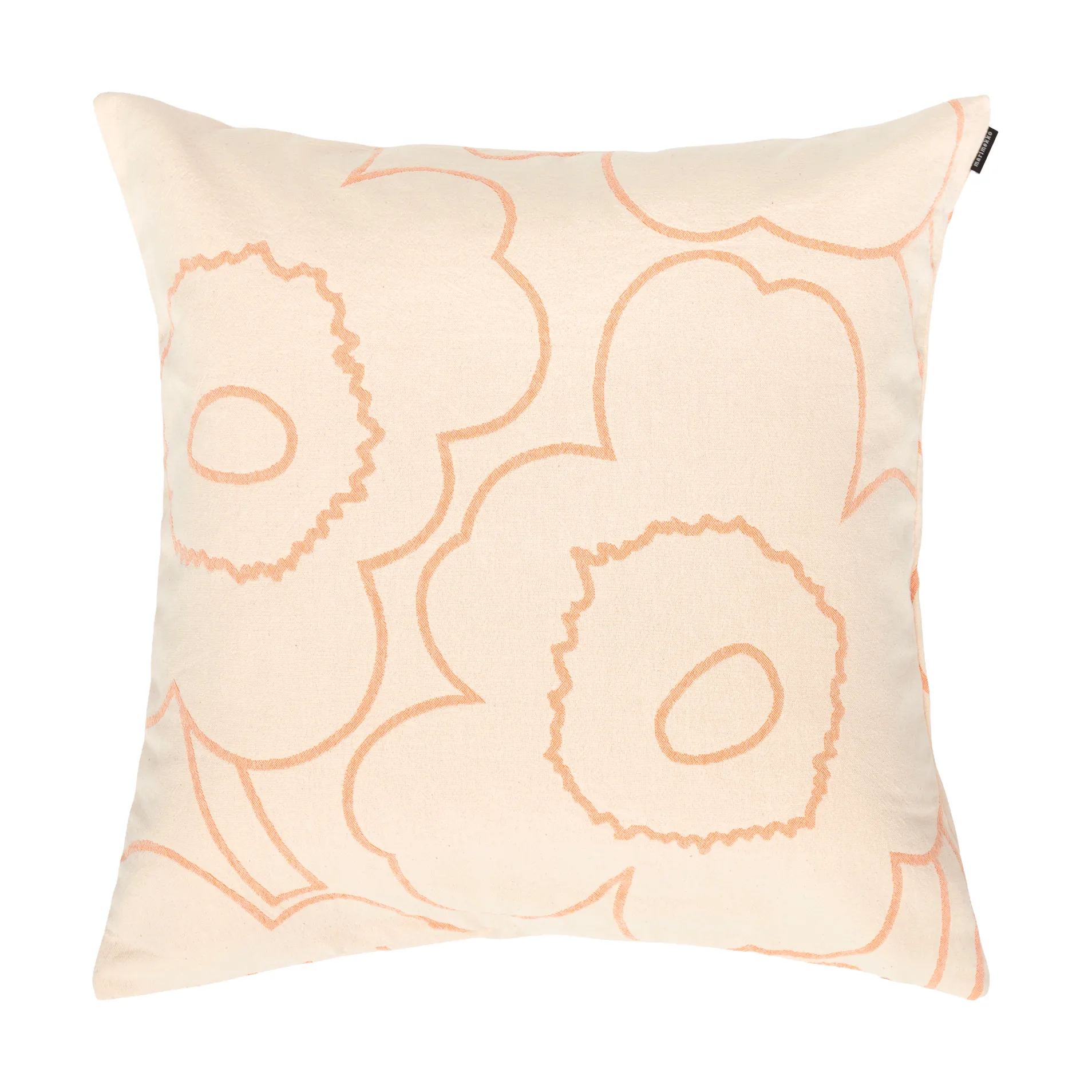 Marimekko Housse de coussin Piirto Unikko cm Beige