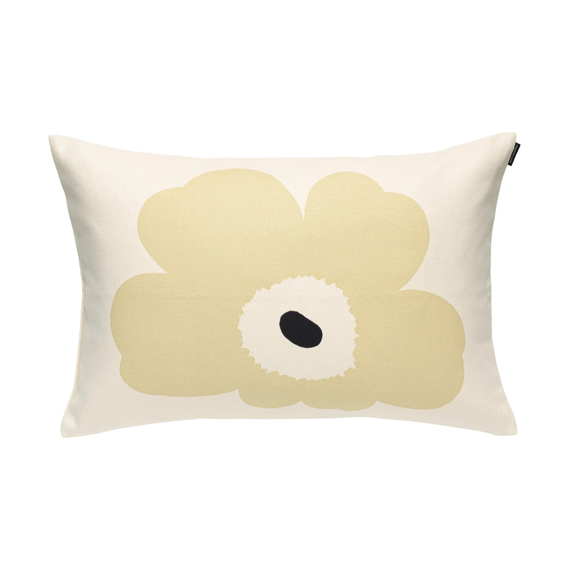 Marimekko Housse de coussin Unikko cm White, light brown