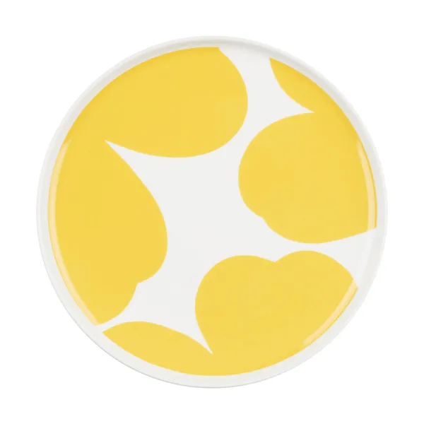 Iso Unikko assiett Ø20 cm, White-spring