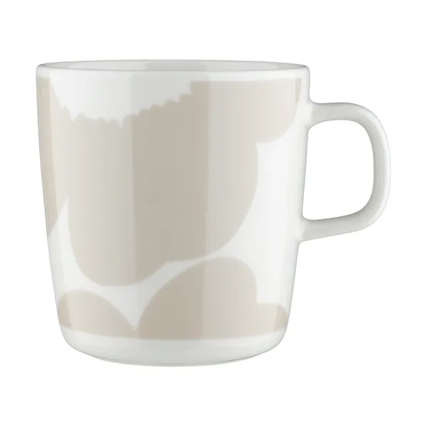 Iso Unikko mugg 40 cl, White-straw