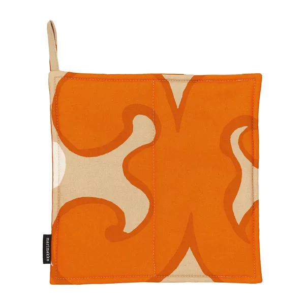 Keidas grytlapp 21,5x21,5 cm, Beige-orange