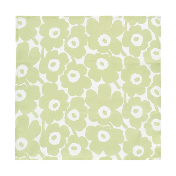 Mini unikko tygservett 43x43 cm, Pear