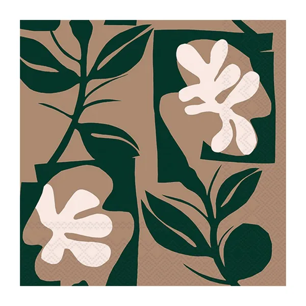 Naatit servett 33x33 cm 20-pack, Linen