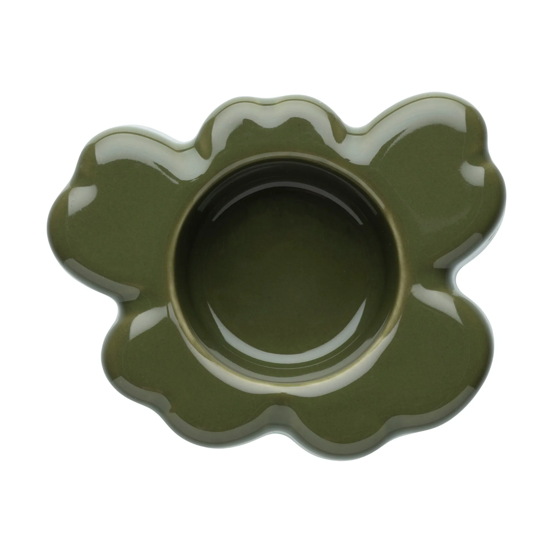 Marimekko Photophore Unikko cm Harvest green