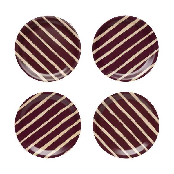 Piccolo glasunderlägg Ø9 cm 4-pack