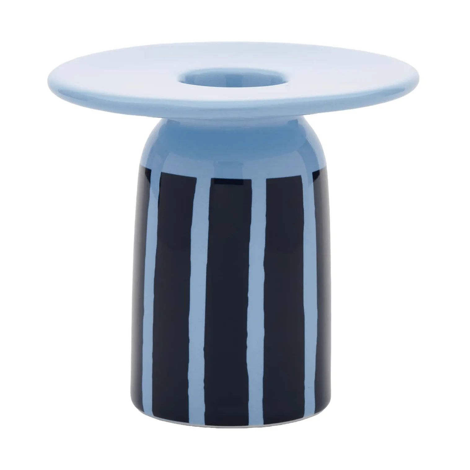 Marimekko Piccolo lysestage Light blue-petrol, 8 cm