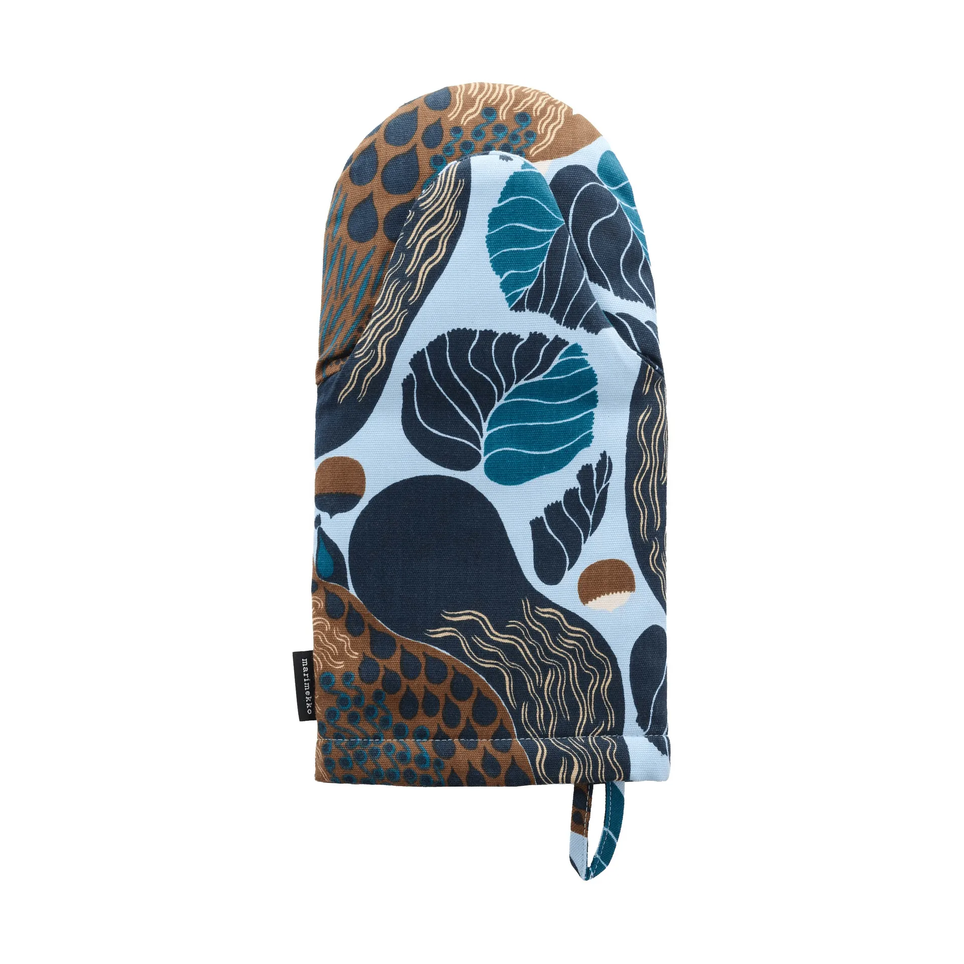 Marimekko Pieni Kurre grydelap Sky blue-multifarvet