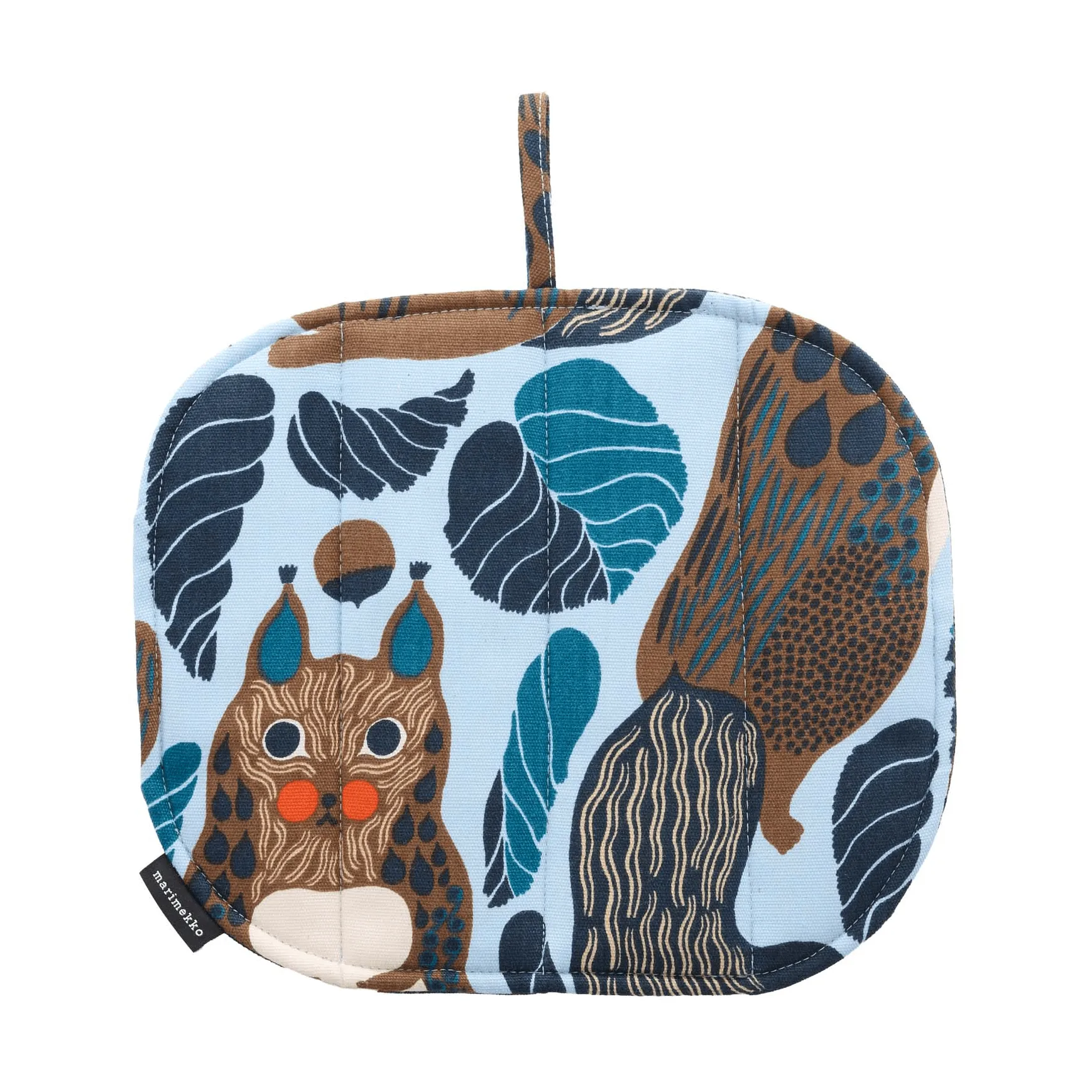 Marimekko Pieni Kurre grydelapper Sky blue-multifarvet