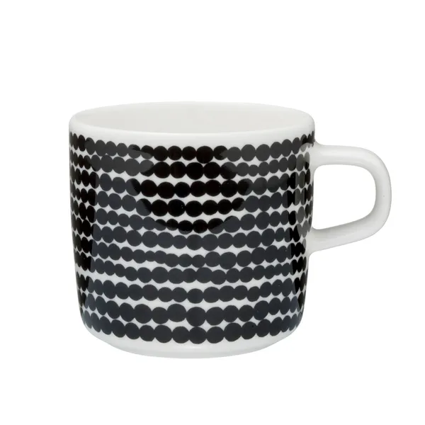 Räsymatto kaffekopp 20 cl, svart