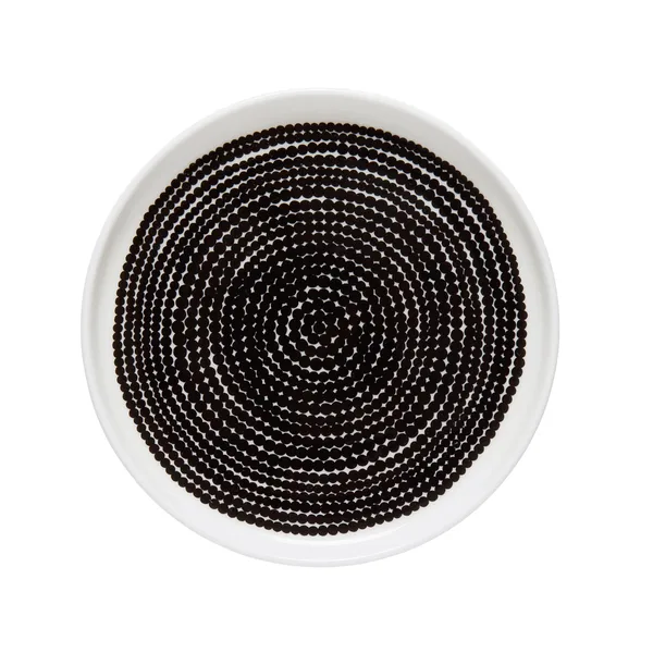 Räsymatto tallrik Ø 13,5 cm, svart