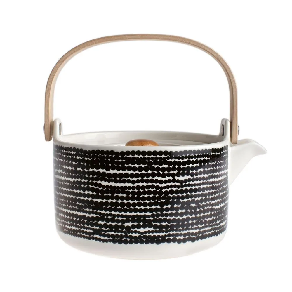 Marimekko Räsymatto tekande 70 cl Sort-hvid billede
