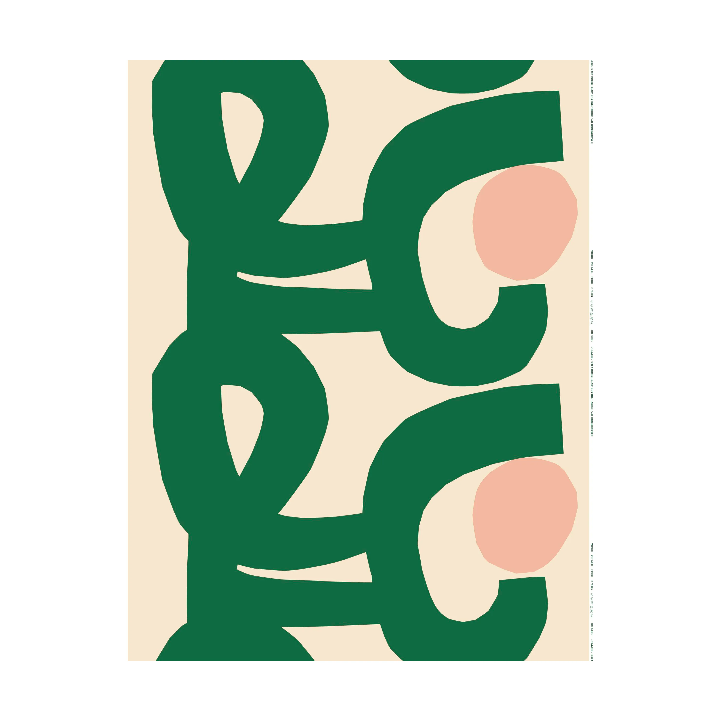 Seppel fabric cotton from Marimekko - NordicNest.com