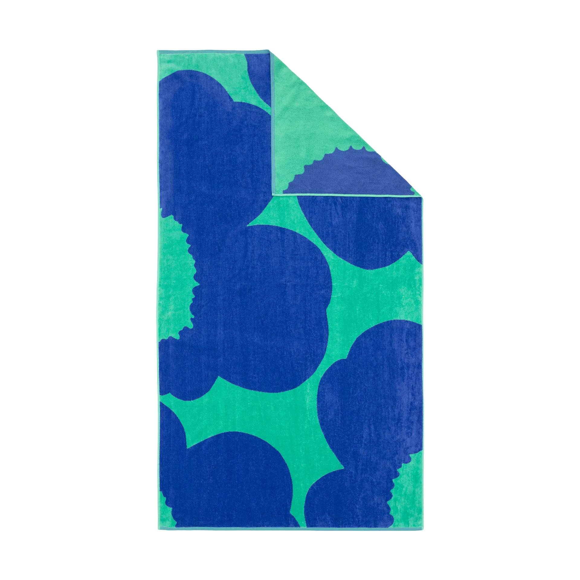 Marimekko Serviette de bain Iso Unikko Teal-blue, cm
