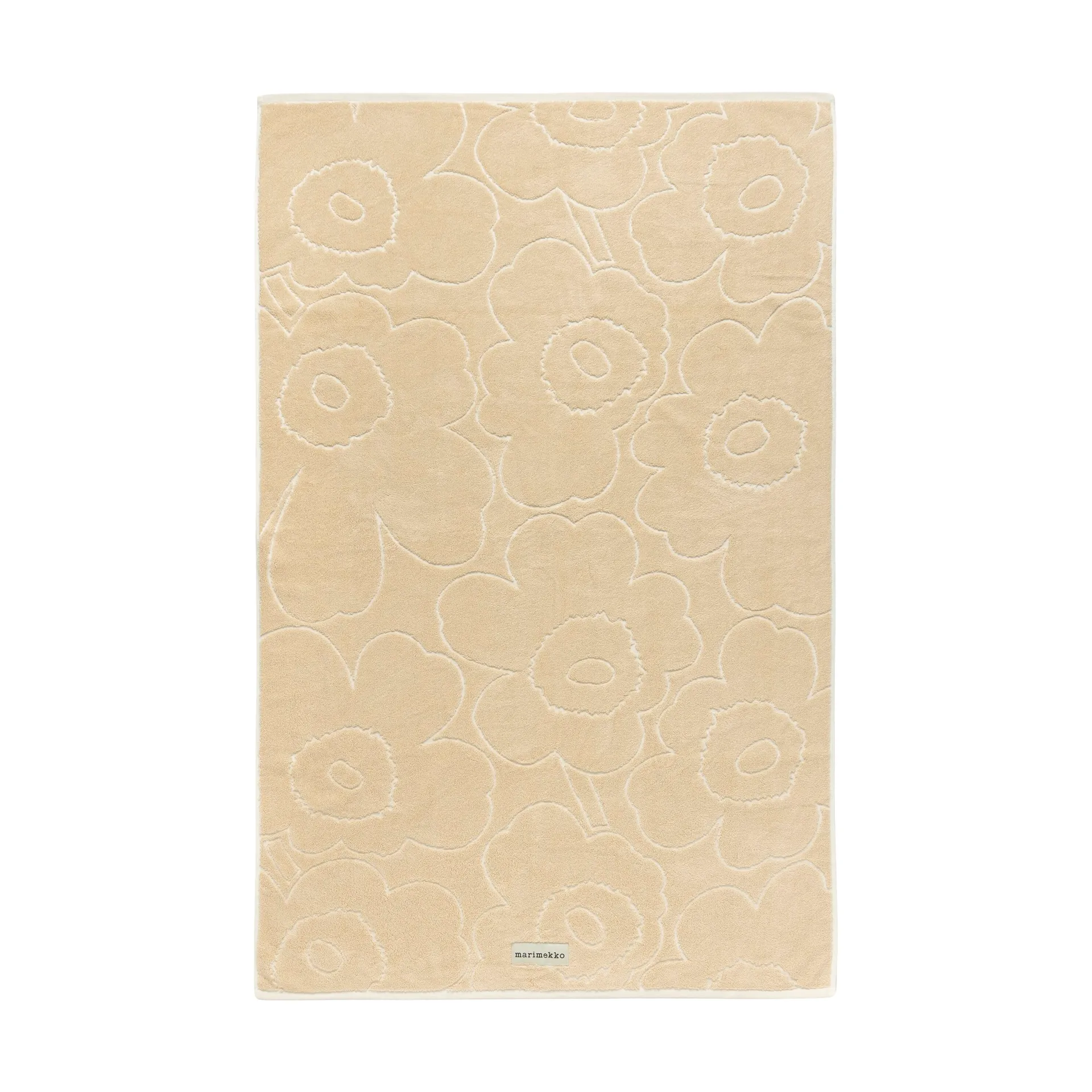 Marimekko Serviette de bain Piirto Unikko cm Beige