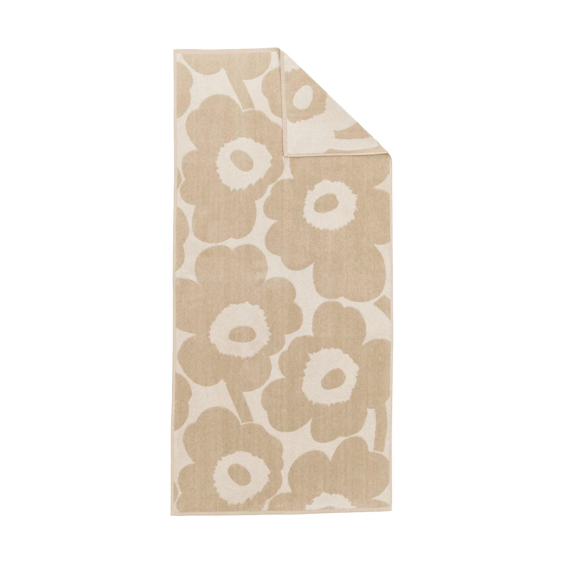 Marimekko Serviette de bain Unikko cm Off white-linen