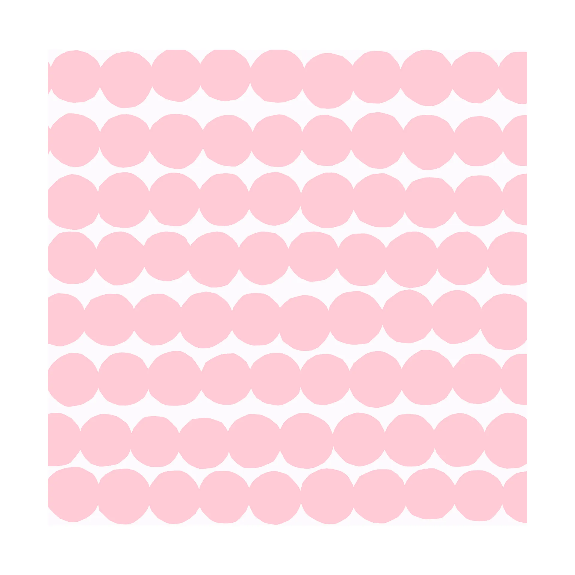 Marimekko Serviette Räsymatto cm Lot de 20 Light Pink
