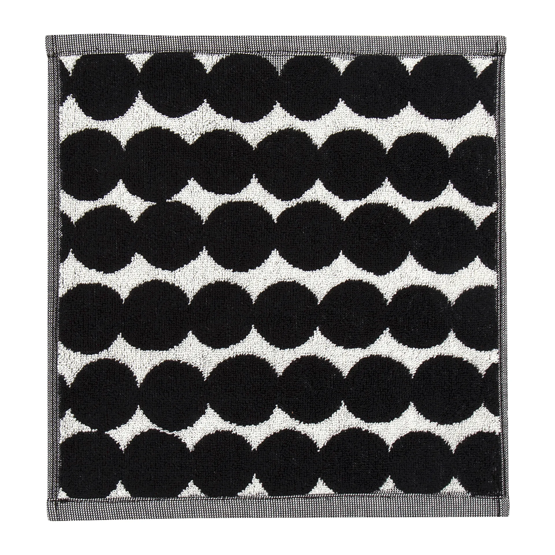 Marimekko Serviette Räsymatto noire Mini serviette cm
