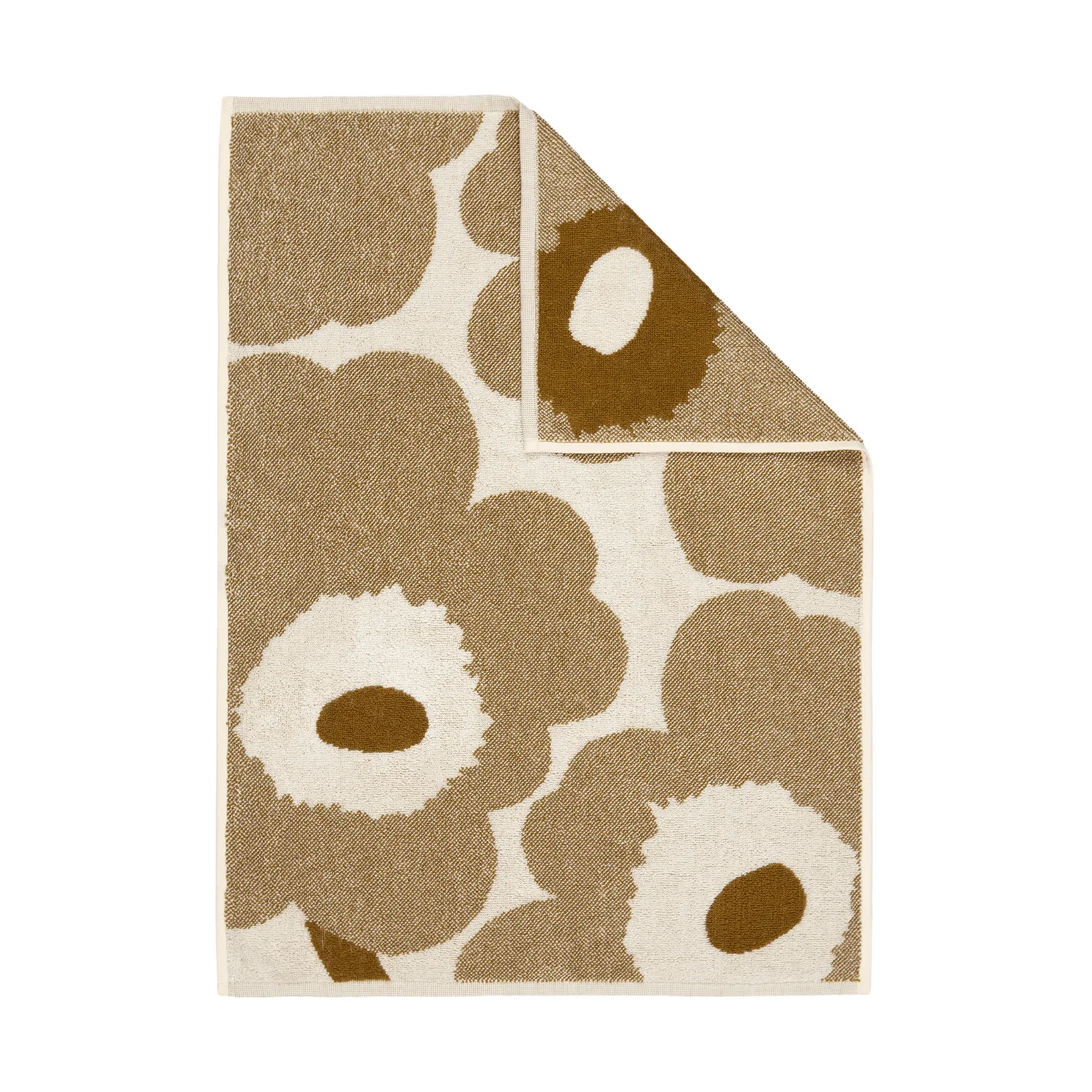 Marimekko Serviette Unikko cm Off white-bronze