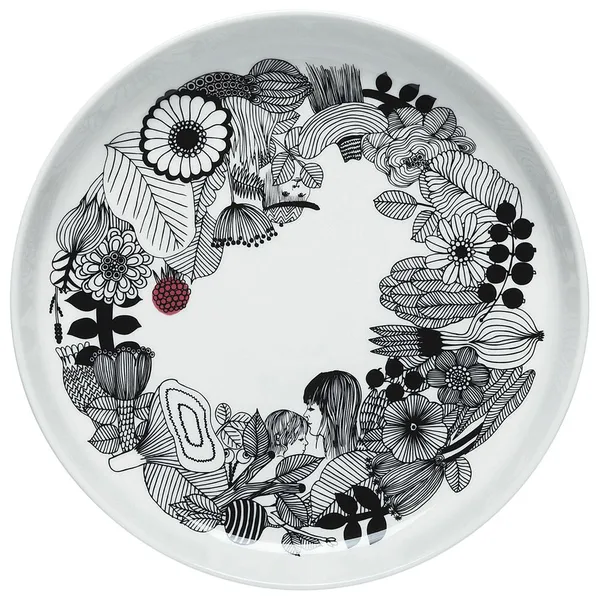 Siirtolapuutarha serveringsfat, Ø 32 cm