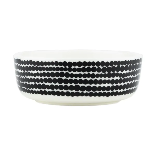 Siirtolapuutarha skål 4 dl, Black
