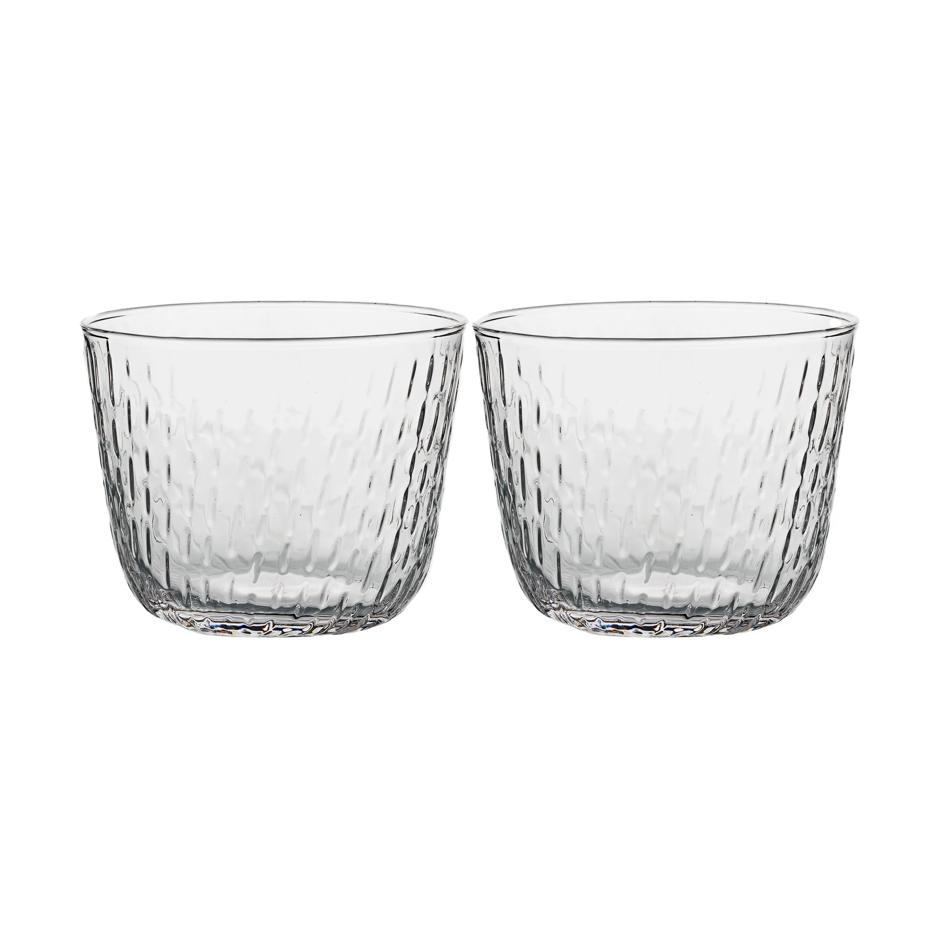 Marimekko Syksy drikkeglas 2 dl 2-pak Clear