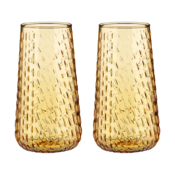Syksy long tumbler glas 2-pack, Honey