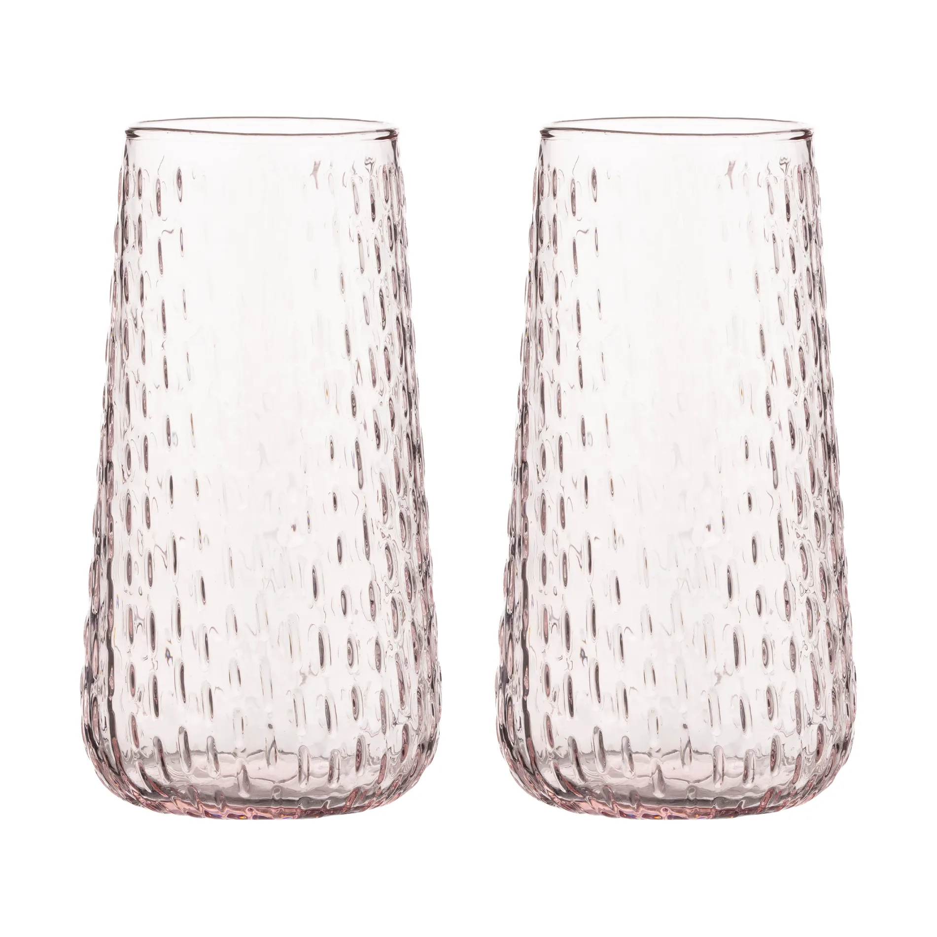 Marimekko Syksy long tumbler glas 2-pak Light pink