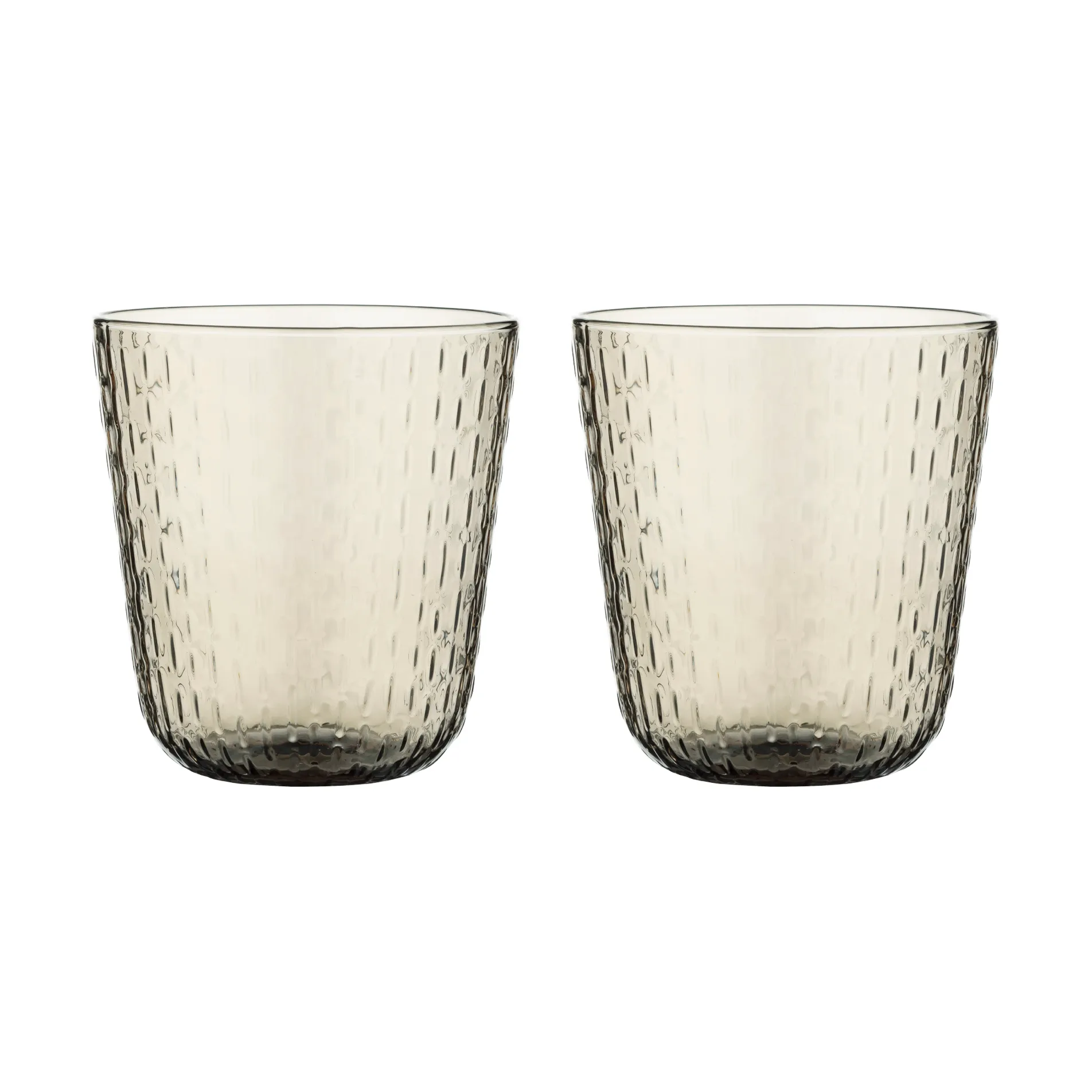 Marimekko Syksy tumbler glas 36 cl 2-pack Brown