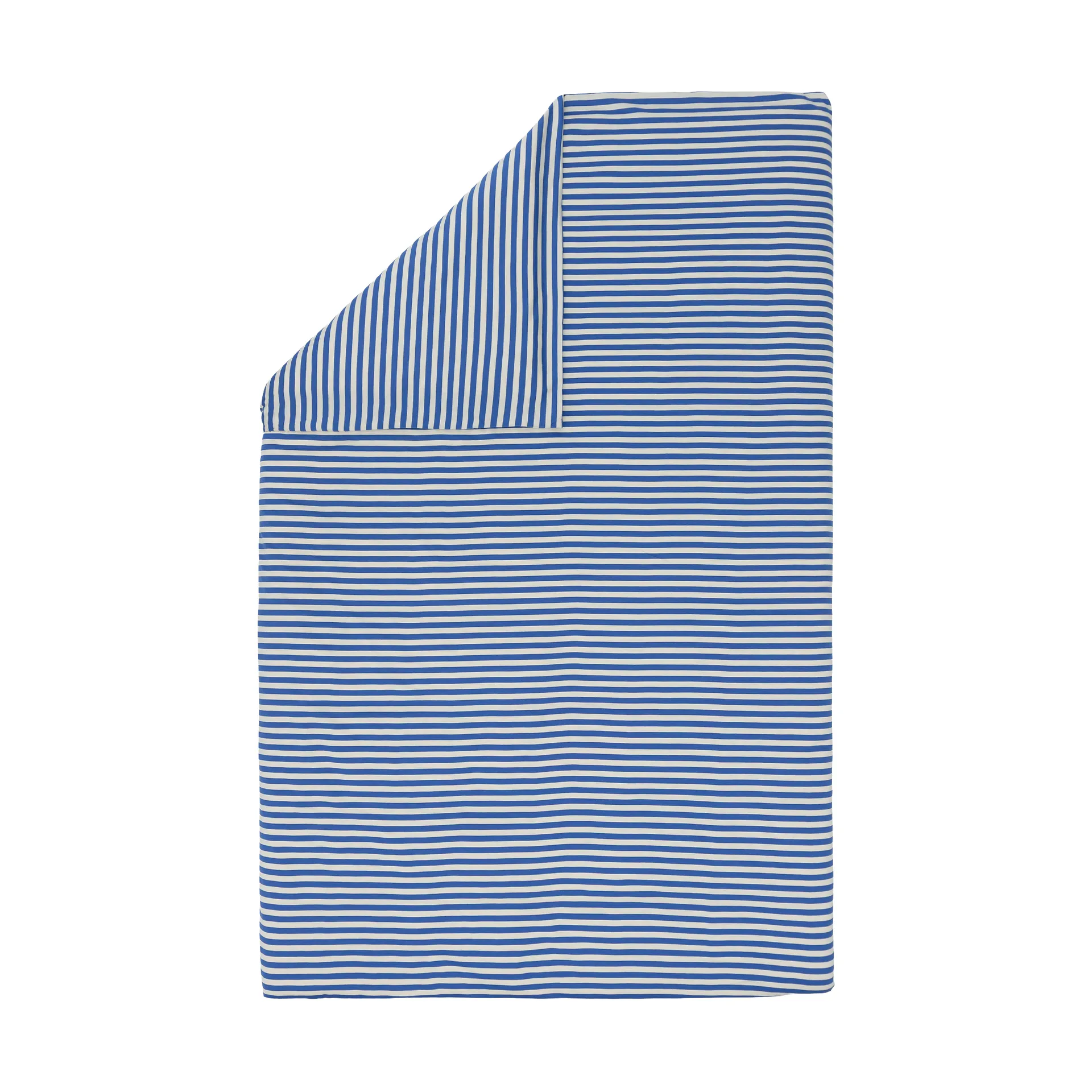 Marimekko Tasaraita dynebetræk 150x210 cm Off white-blue