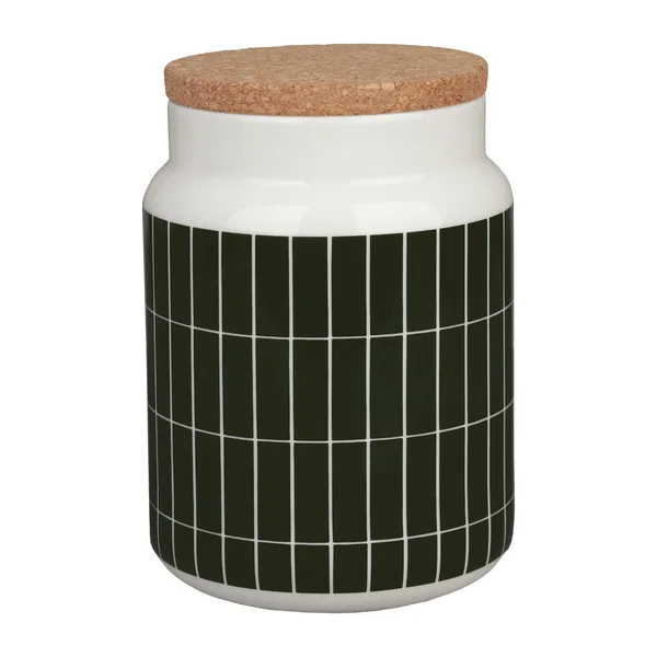 Tiiliskivi burk 1,2 l, white