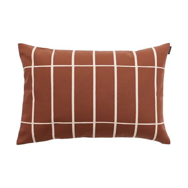 Tiiliskivi kuddfodral 40x60 cm, Off white-chestnut