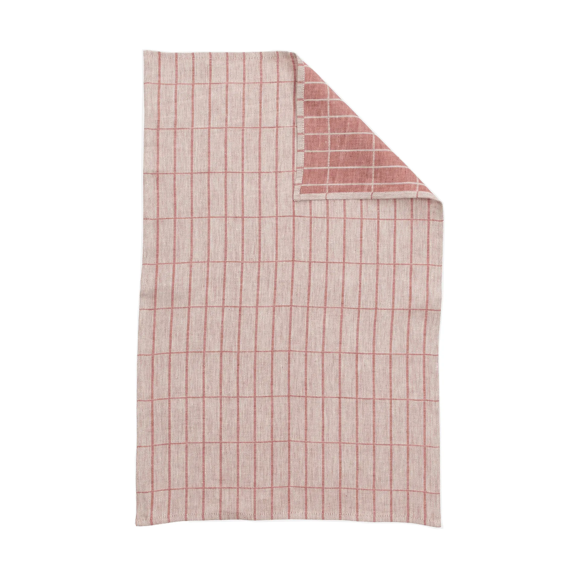 Marimekko Tiiliskivi viskestykke 47x70 cm Off white-chestnut