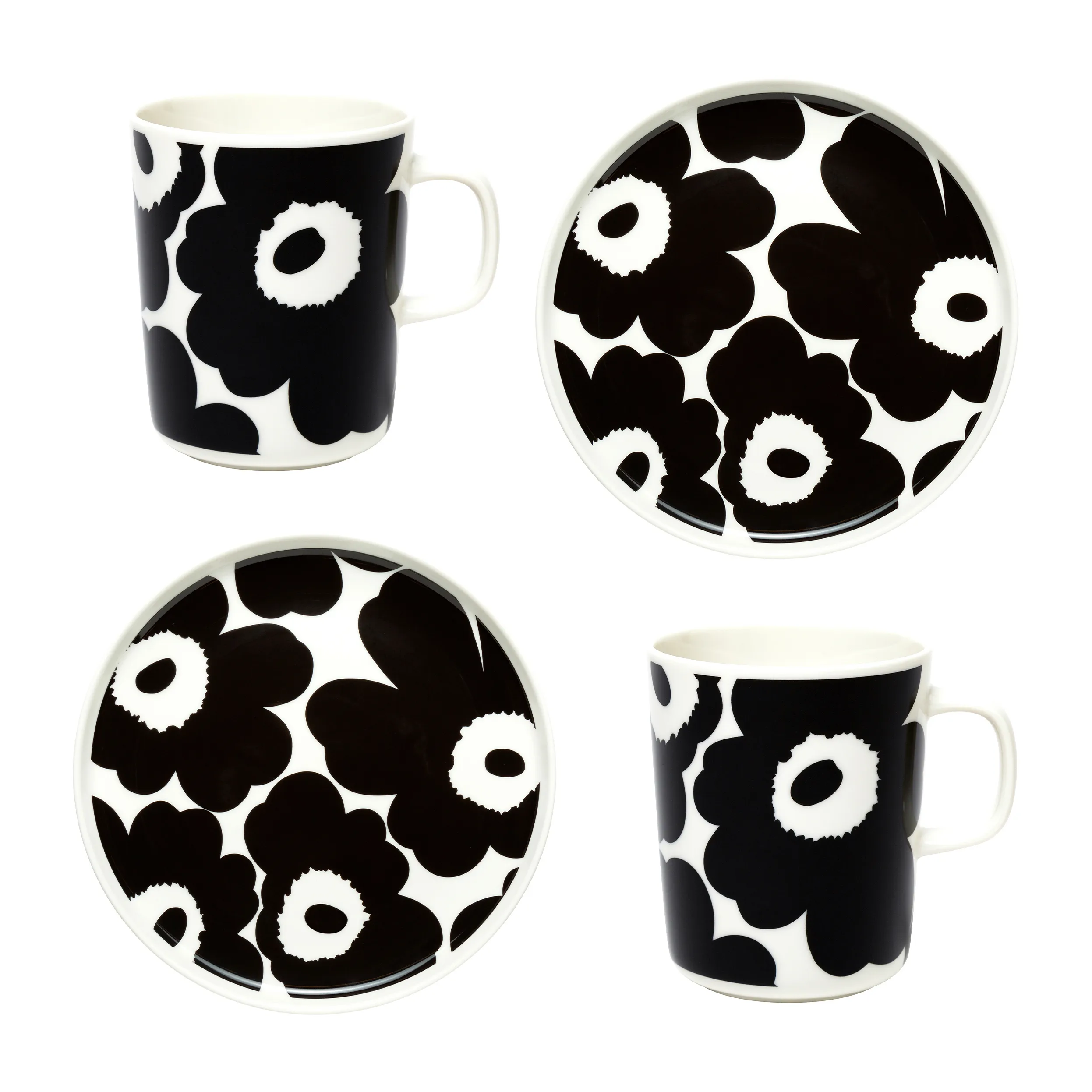 Unikko breakfast set from Marimekko - NordicNest.com
