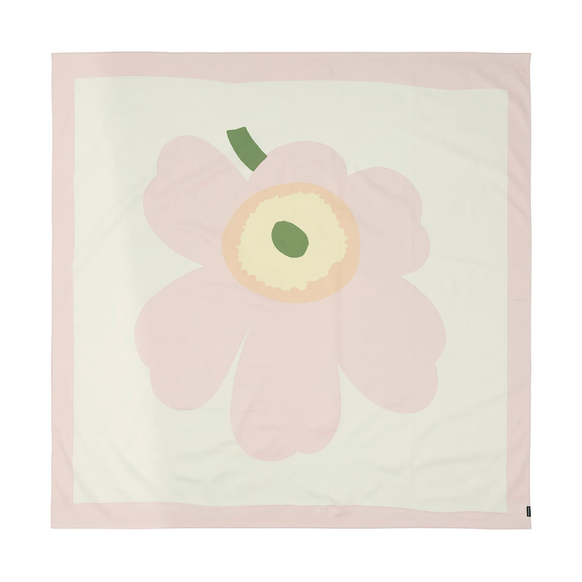 Marimekko Unikko dug Lyserød, 140x140 cm