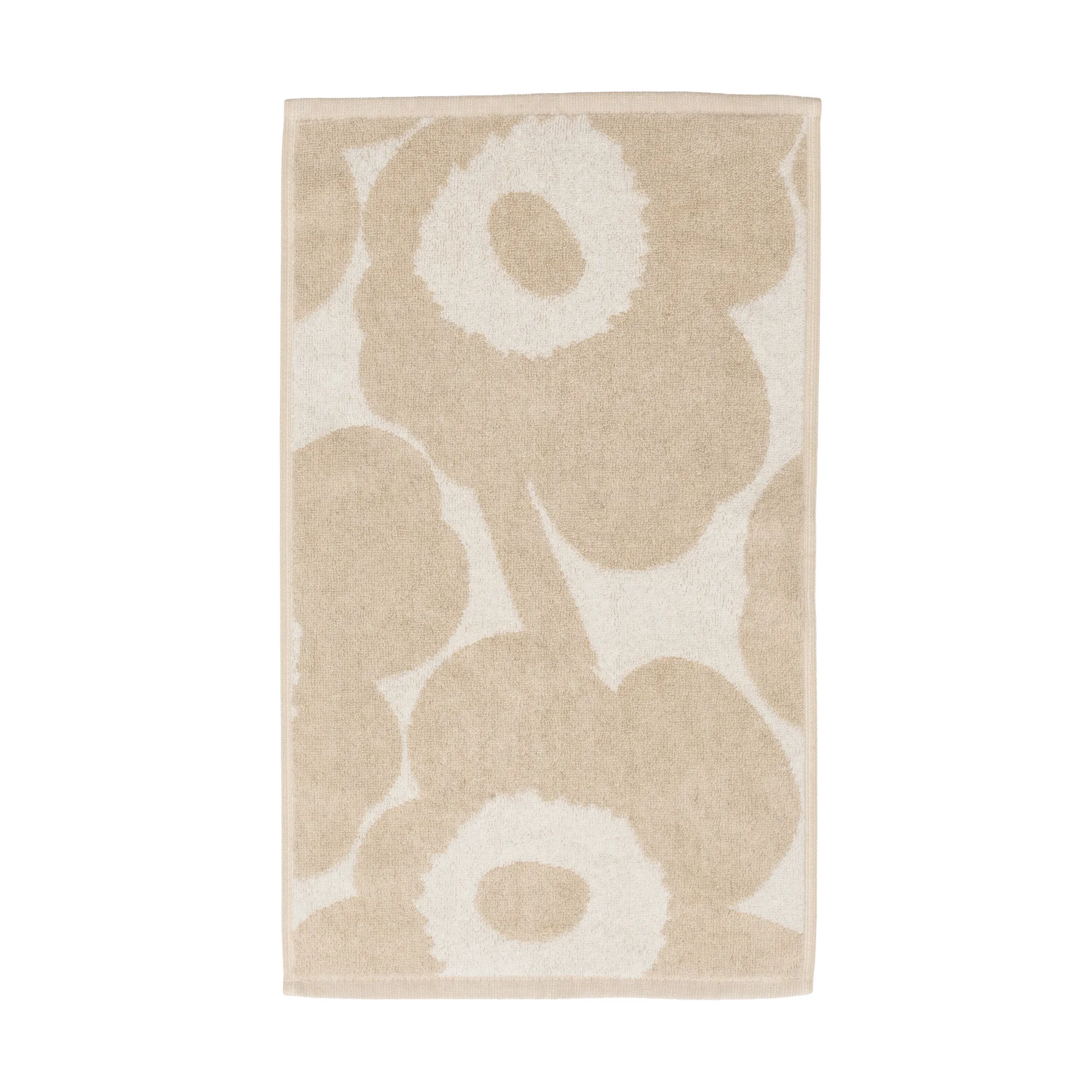 Marimekko Unikko gæstehåndklæde 30x50 cm Off white-hør