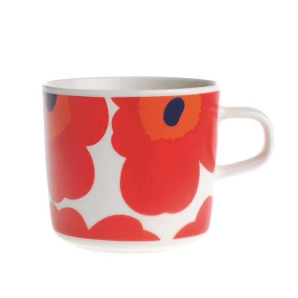 Unikko kaffekopp 20 cl, röd