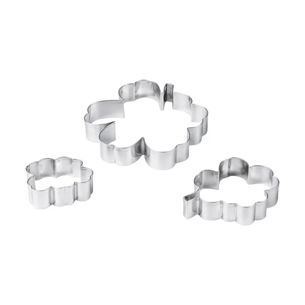 Unikko kakutstickare, Stainless steel, 3 delar