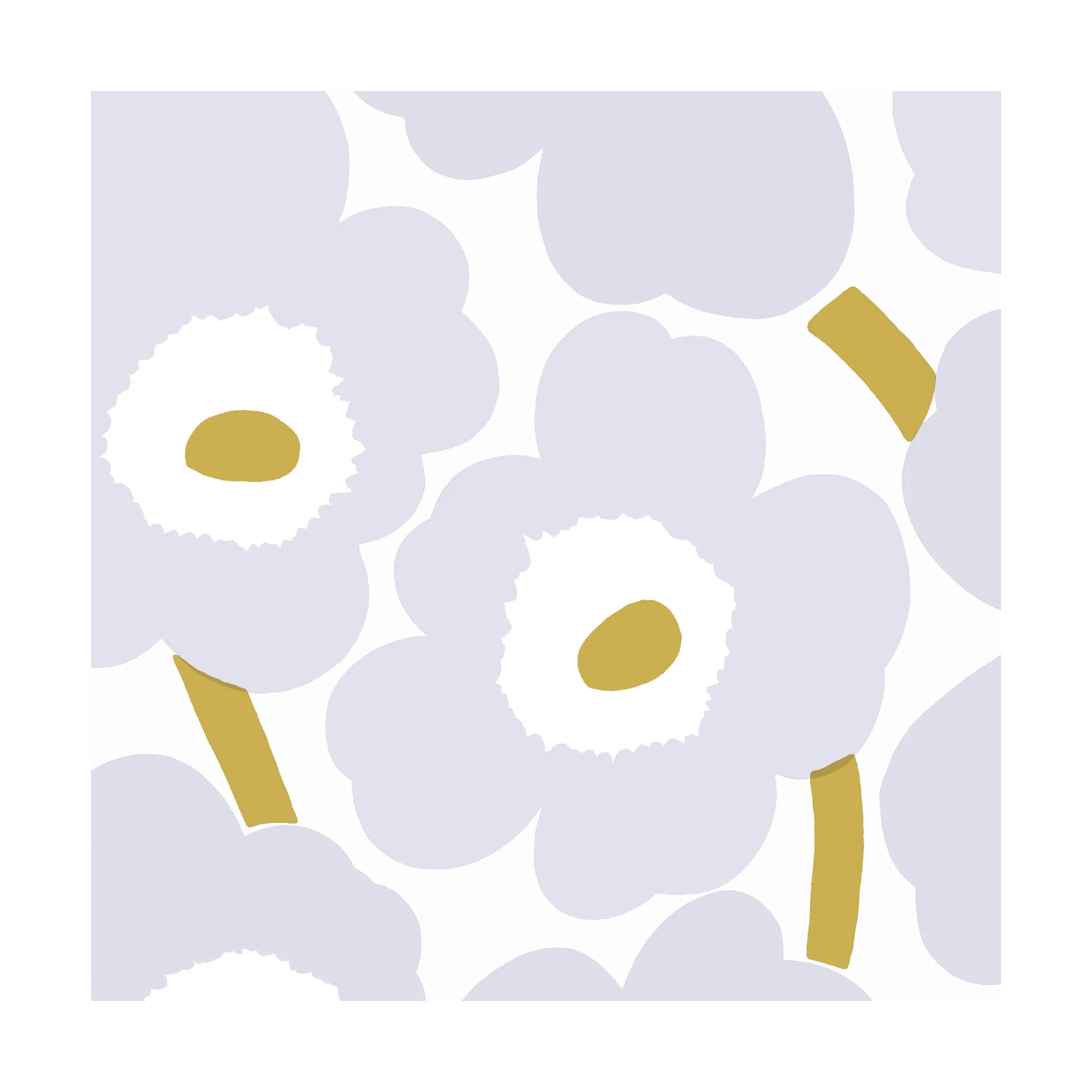 Marimekko Unikko servietter 33x33 cm 20-pak Grey