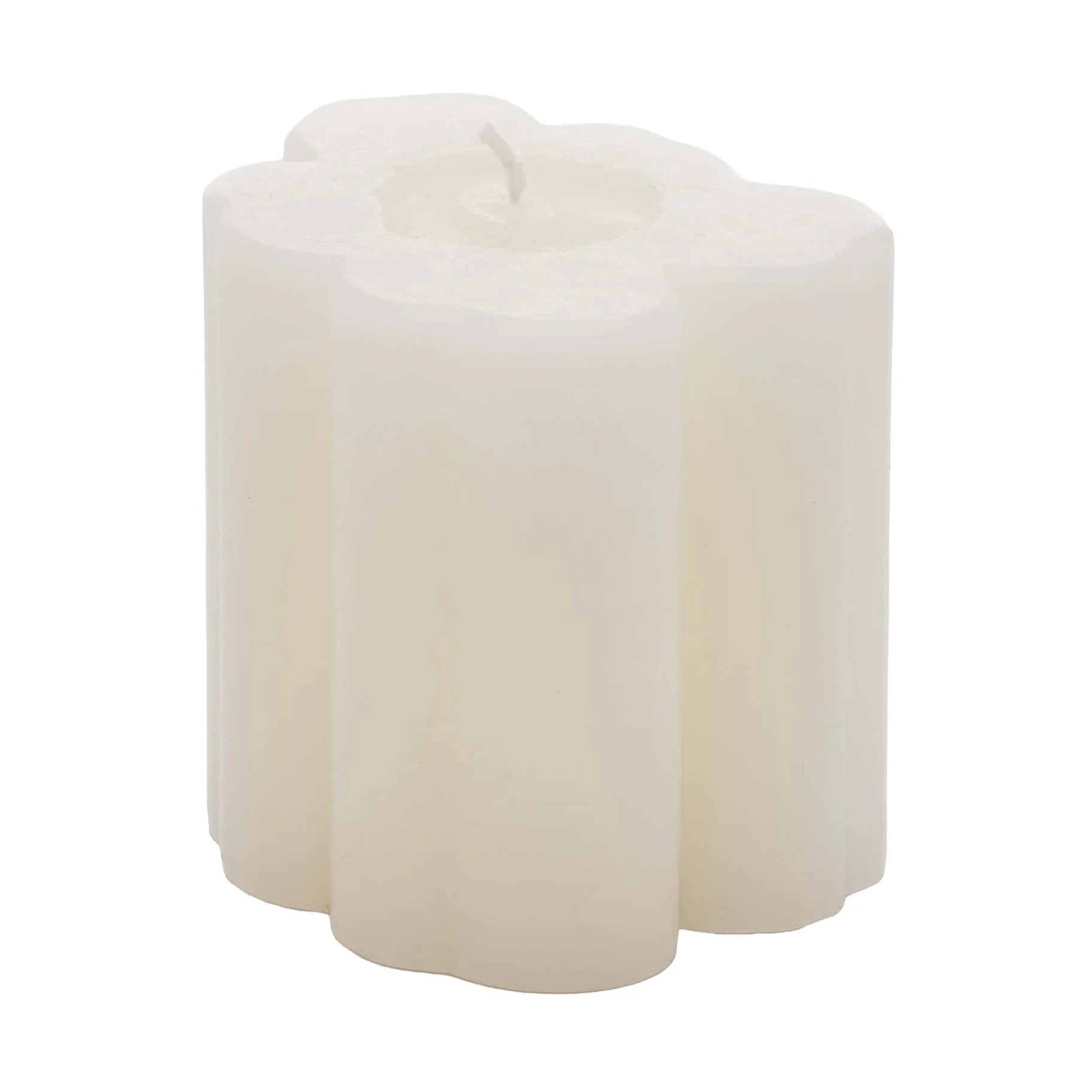 Marimekko Unikko shape bougie White