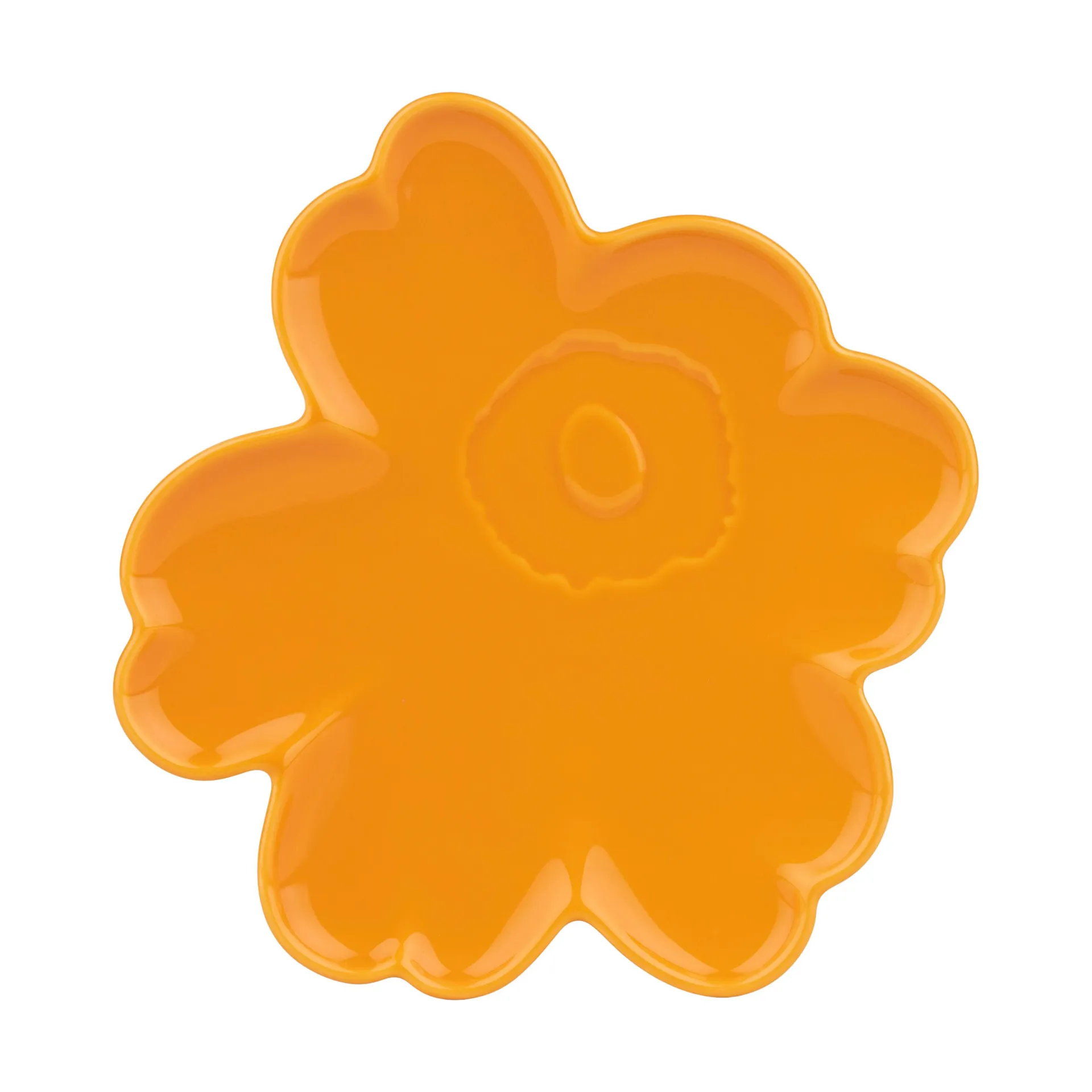 Marimekko Unikko Shape fad 20 cm Gul