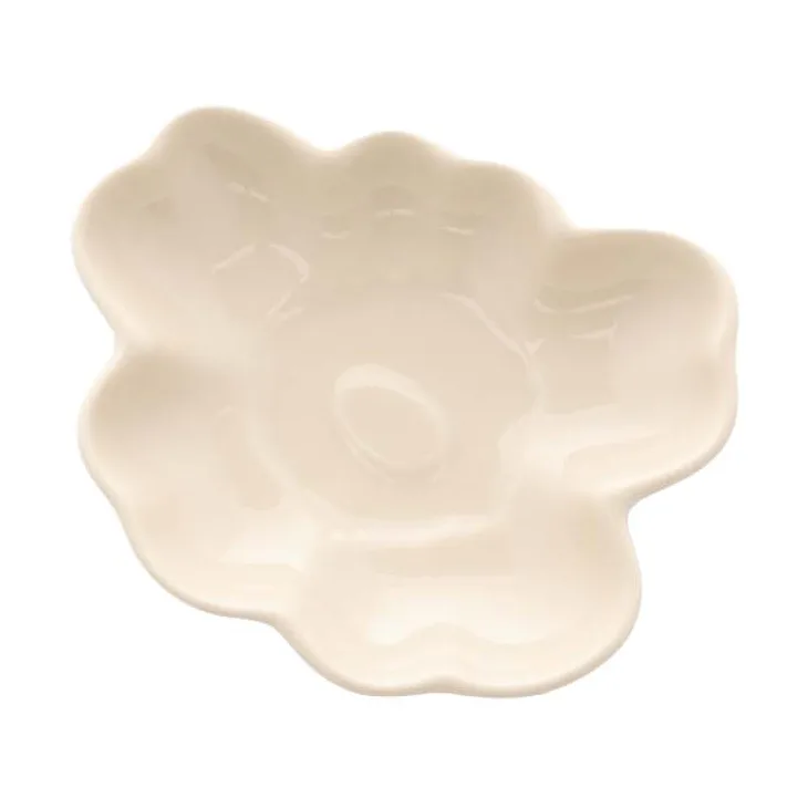 Marimekko Unikko shape tallerken 9 cm Beige