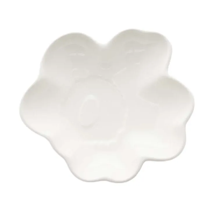 Marimekko Unikko shape tallerken 9 cm White