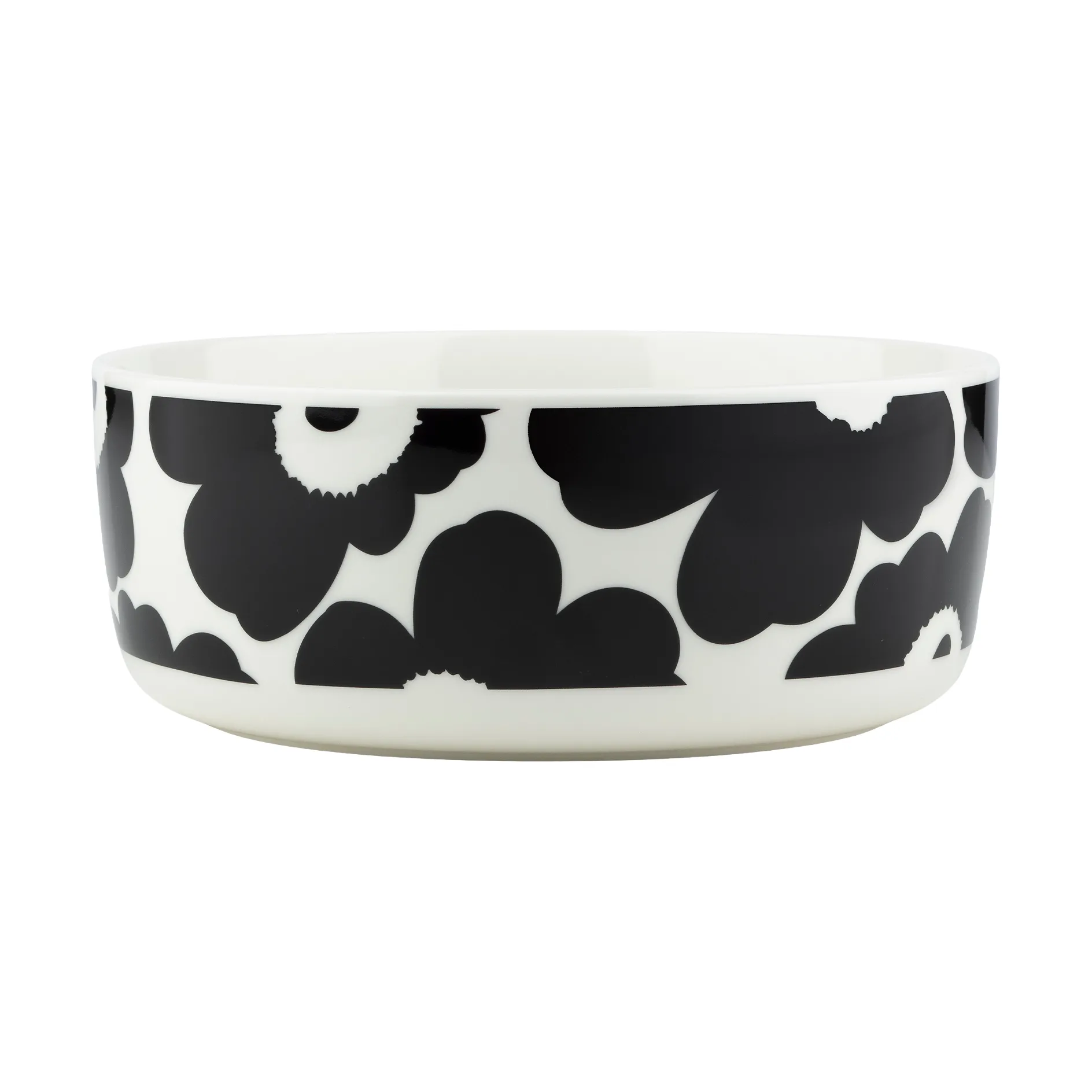 Marimekko Unikko sk&aring;l 1,5 l Black-White