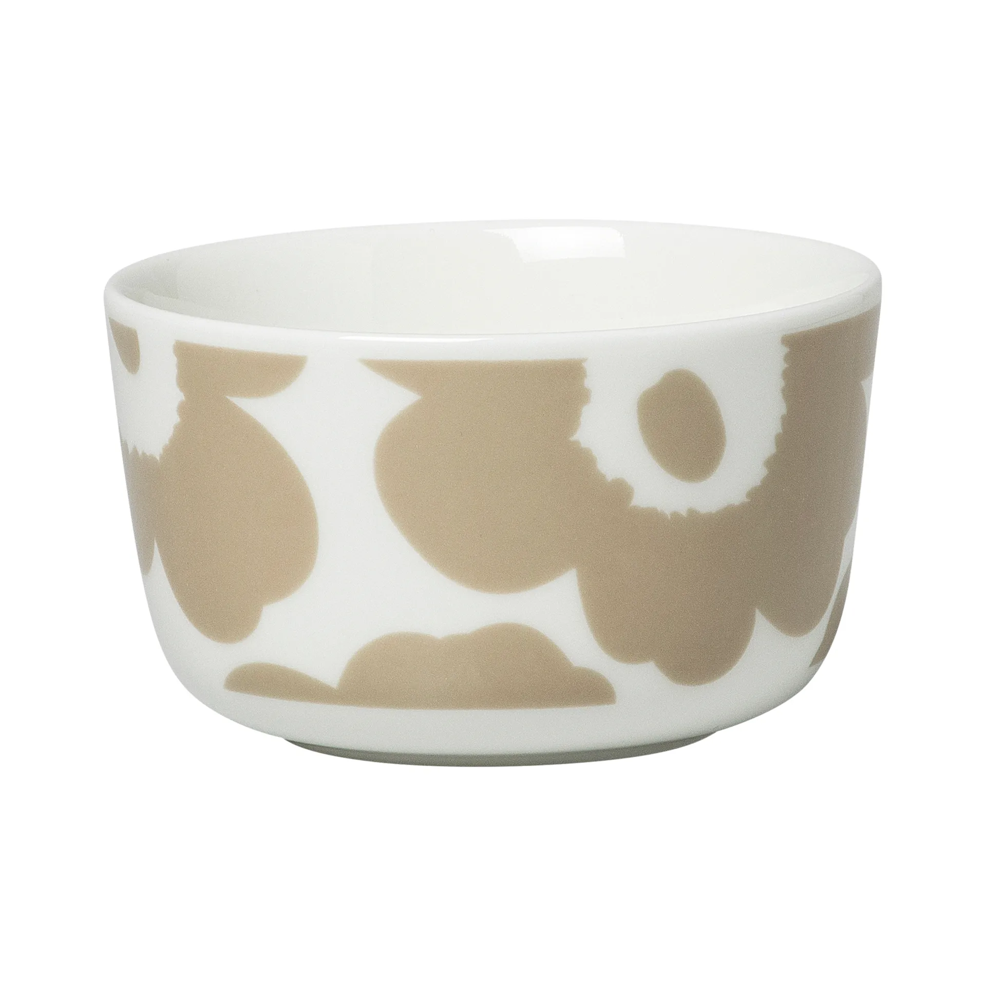 Marimekko Unikko sk&aring;l 2,5 dl Vit-beige