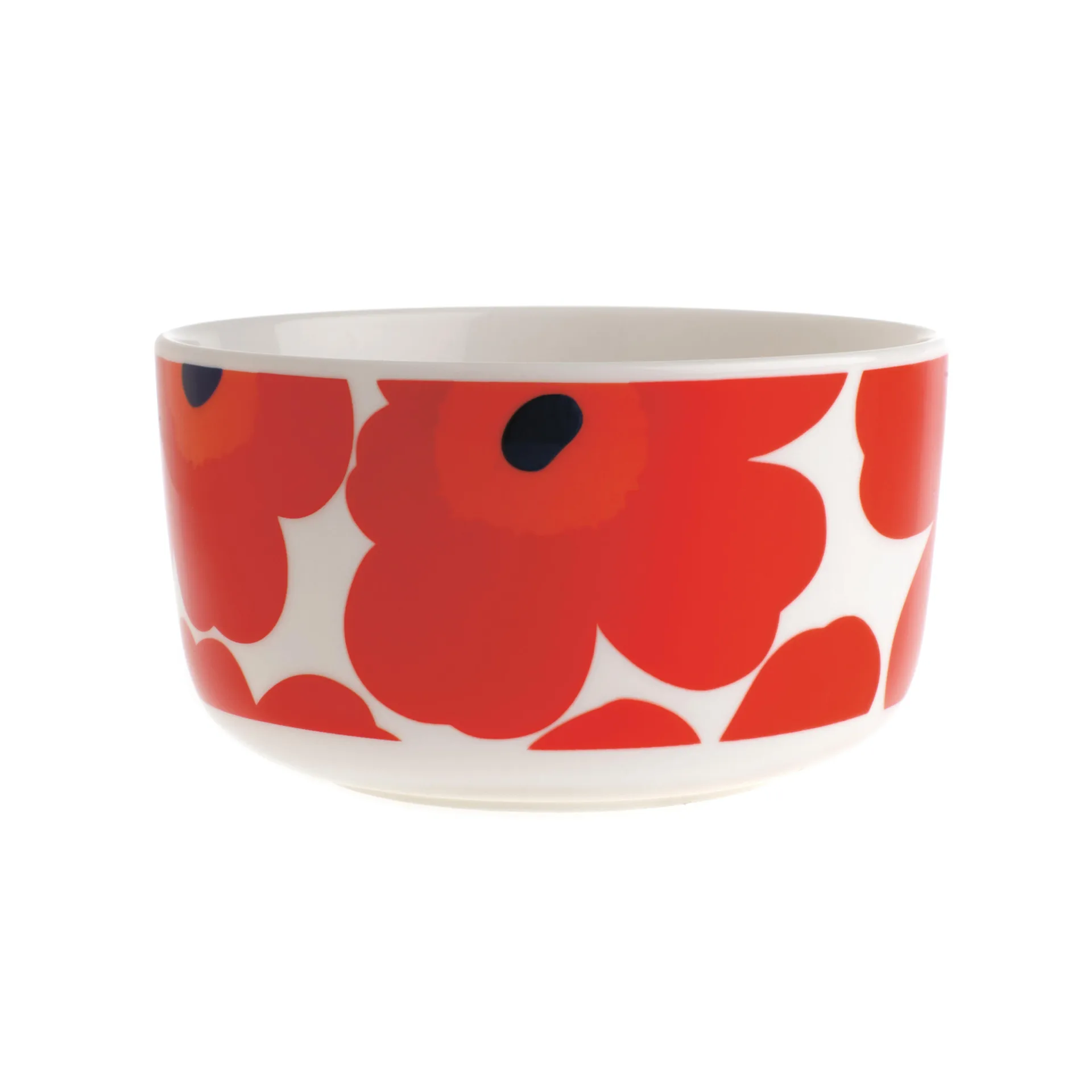Marimekko Unikko sk&aring;l 5 dl R&ouml;d-vit